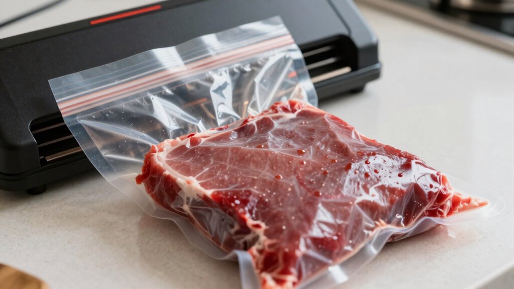 vacuum seal for freshness