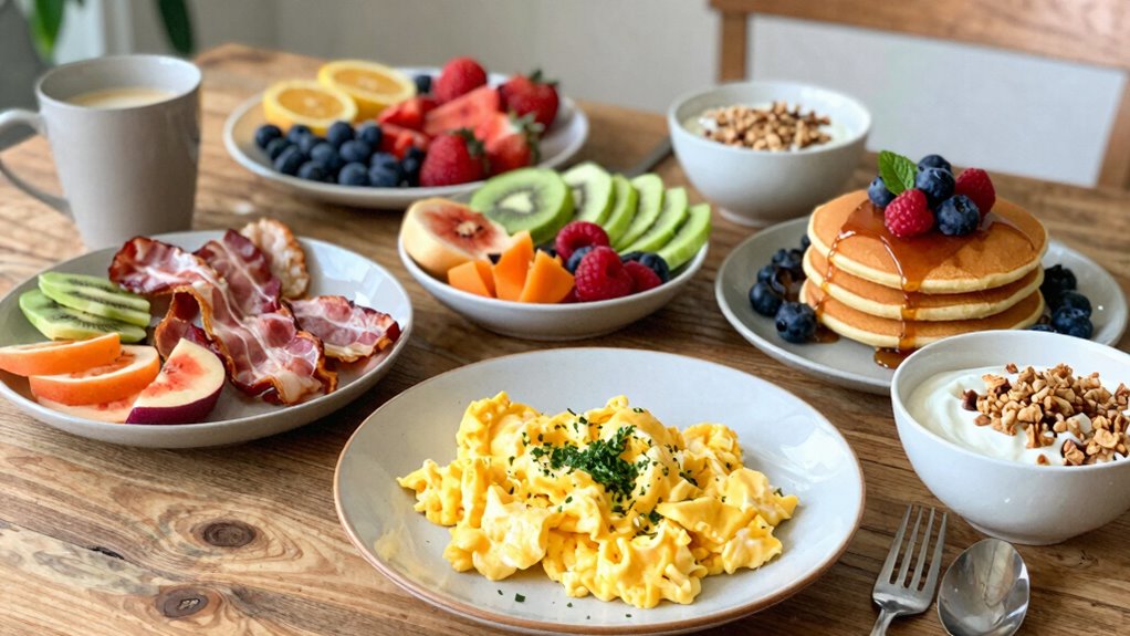 variety enhances breakfast enjoyment