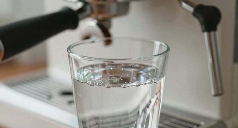 water s role in espresso