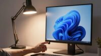 adjustable screen lighting options