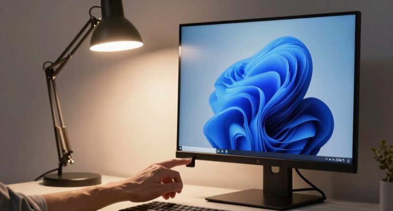 adjustable screen lighting options