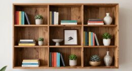 arrange decor thoughtfully displayed