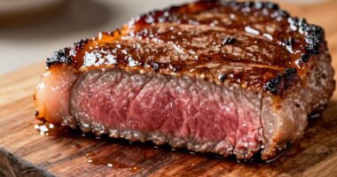 assessing meat doneness visually