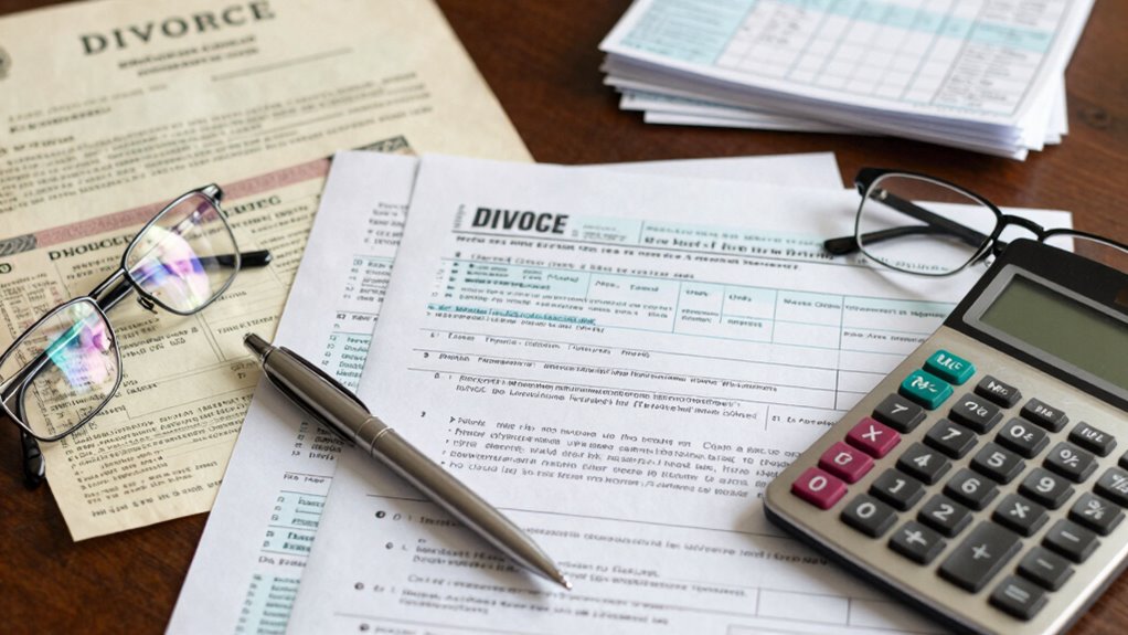 asset division impacts net worth