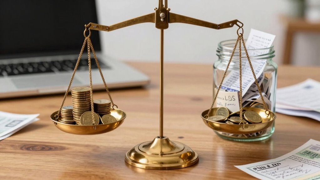 balance income manage debt