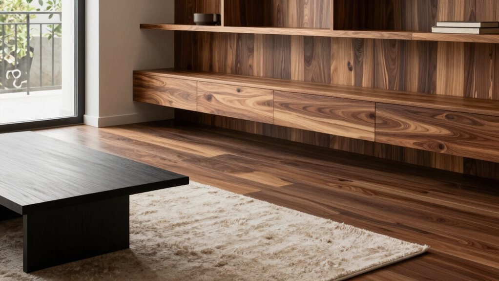 balancing mixed wood tones