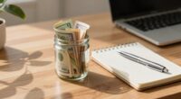 build savings to ease stress
