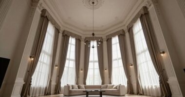 ceiling height influences decor