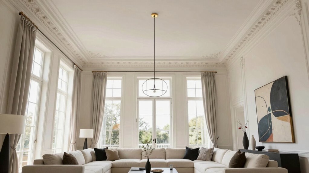 ceiling height influences decor