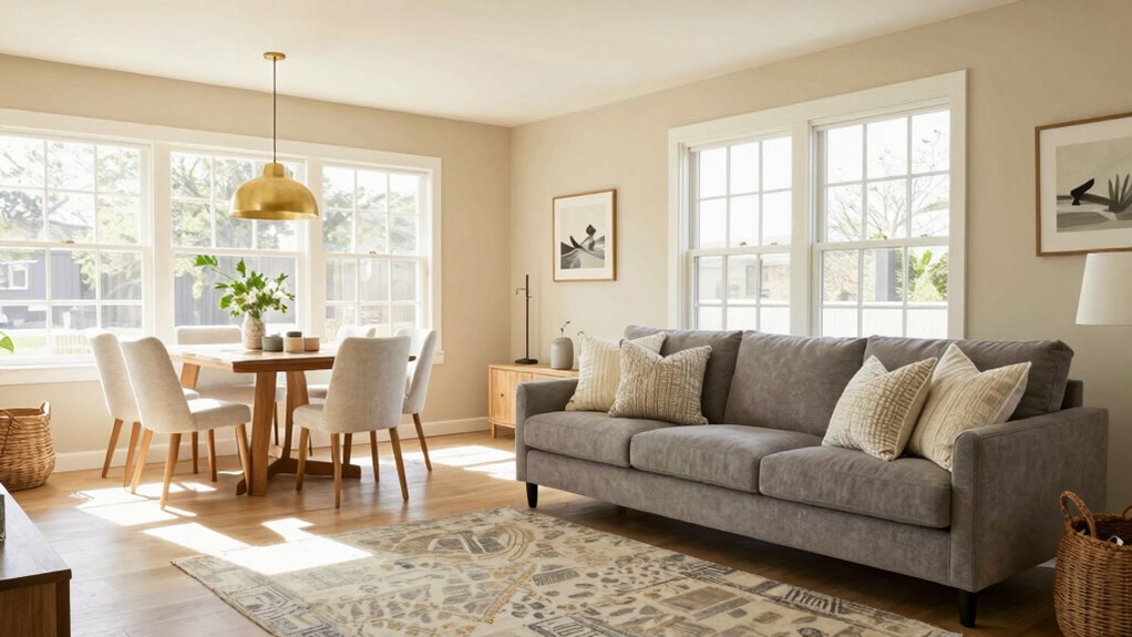 color furniture lighting harmony