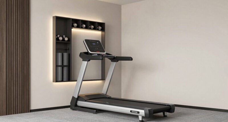 compact versatile workout area