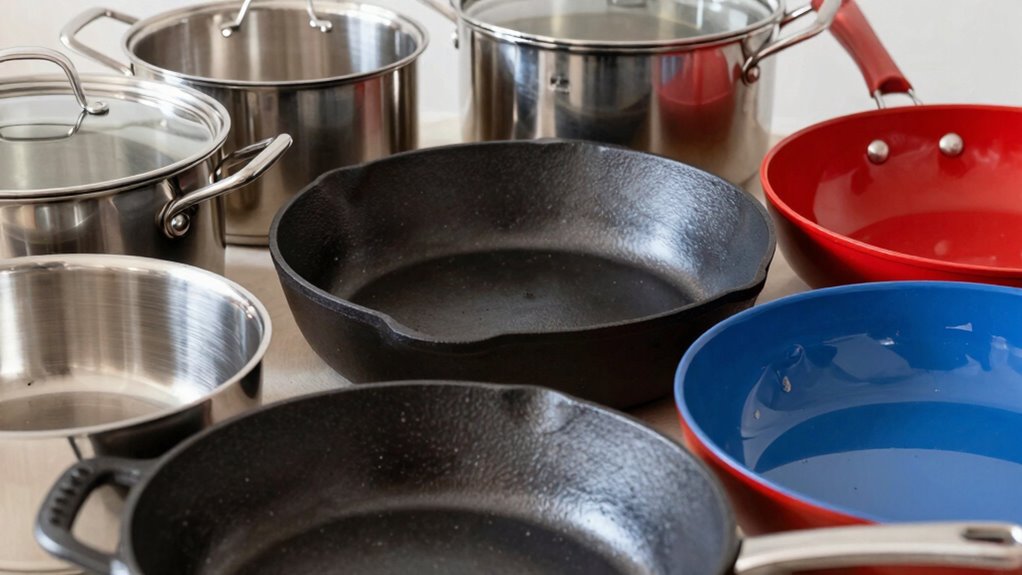 cookware materials and performance