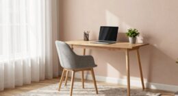 create a peaceful workspace