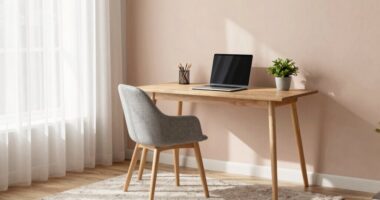 create a peaceful workspace