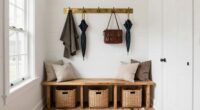 create a practical entryway