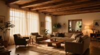 create cozy large spaces