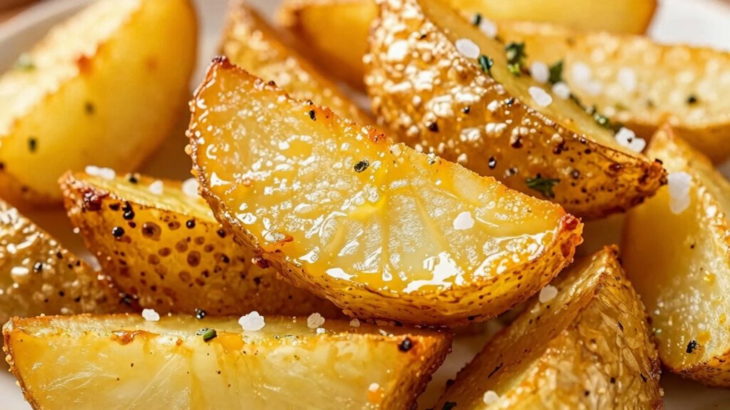 crispy seasoned dry potatoes