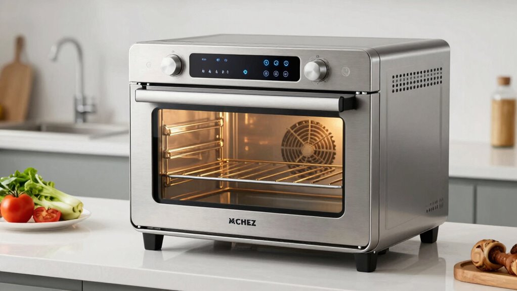 digital display enhances cooking