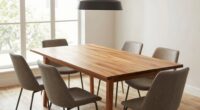 dining table size guidelines