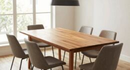 dining table size guidelines