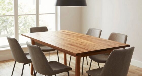dining table size guidelines