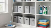 efficient weekly cleaning system