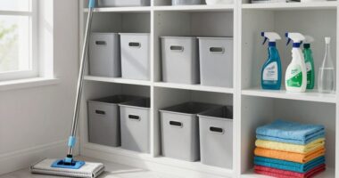 efficient weekly cleaning system