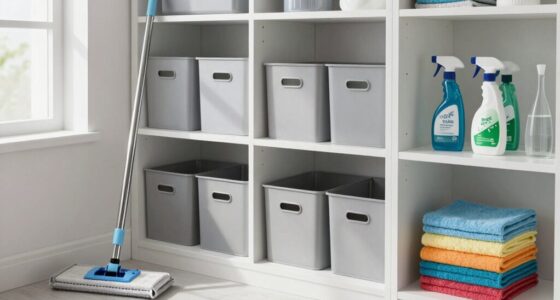 efficient weekly cleaning system