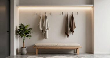 elegant secure stylish entryway