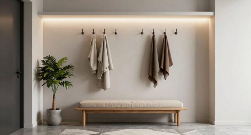 elegant secure stylish entryway