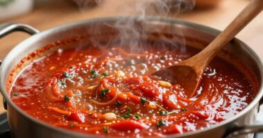 enhance flavor gradually simmer