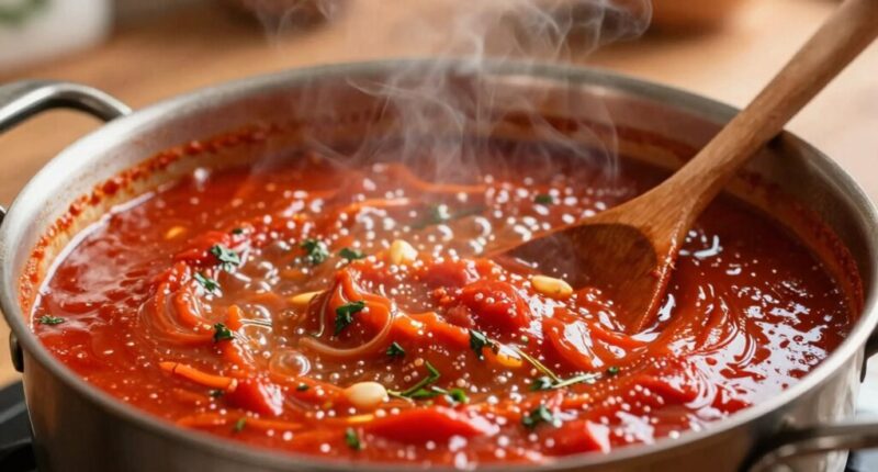 enhance flavor gradually simmer