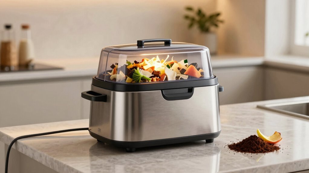 fast odor free kitchen composting