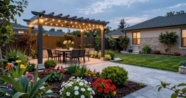 gradually enhance outdoor spaces
