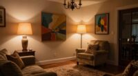 layered lighting creates depth