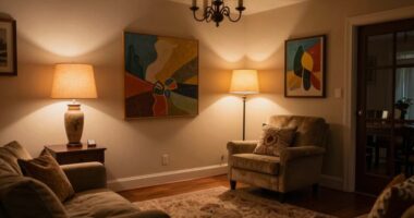 layered lighting creates depth