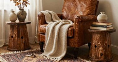 layers create cozy ambiance
