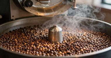 manage airflow for roasting
