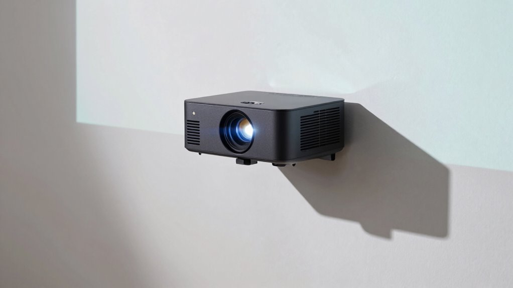 optimal projector screen setup