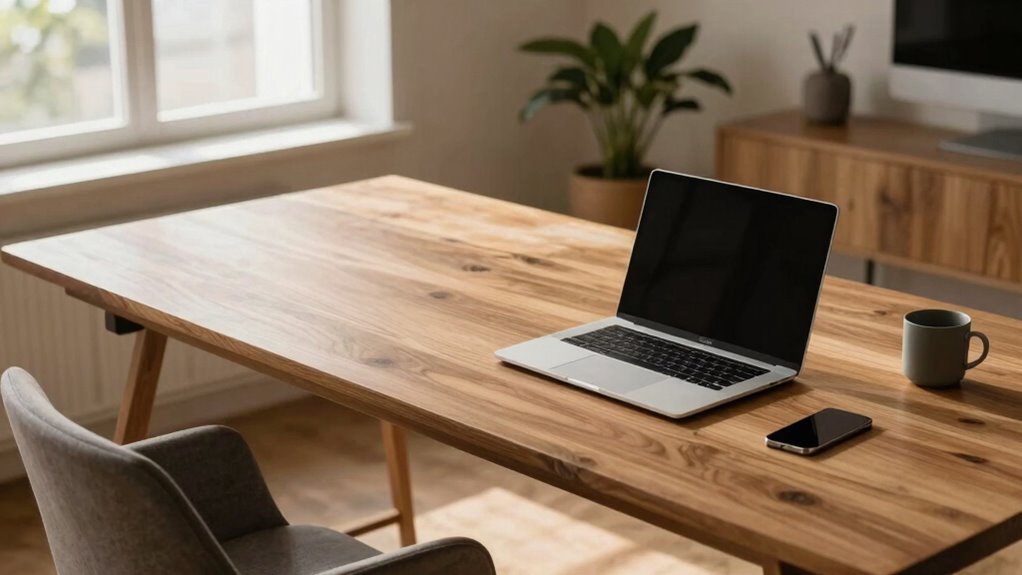 optimal workspace desk size