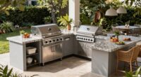optimized outdoor kitchen design