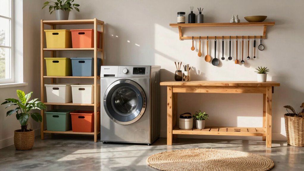 organized bright utility spaces