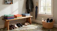 organized entryway storage system