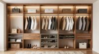 organized functional closet spaces