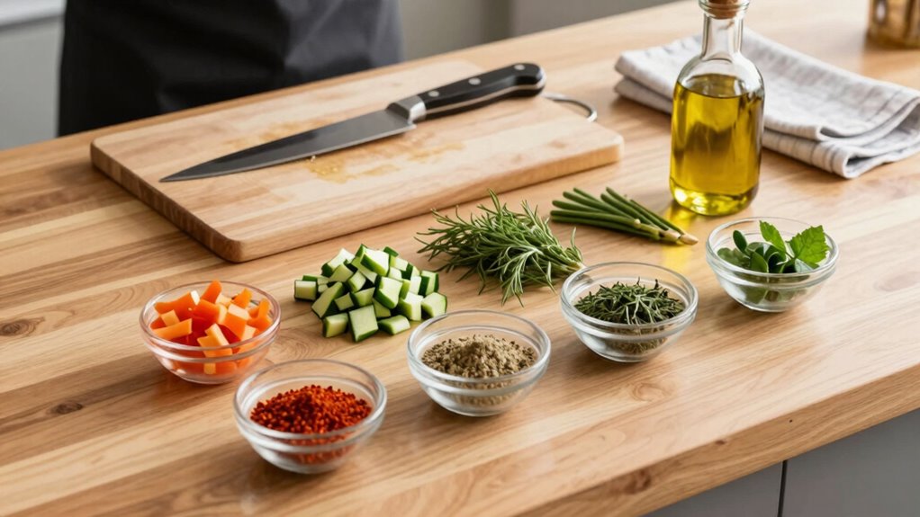 organized planned efficient cooking