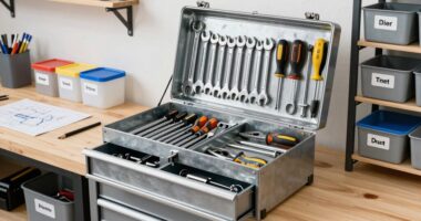 organized tool storage strategy