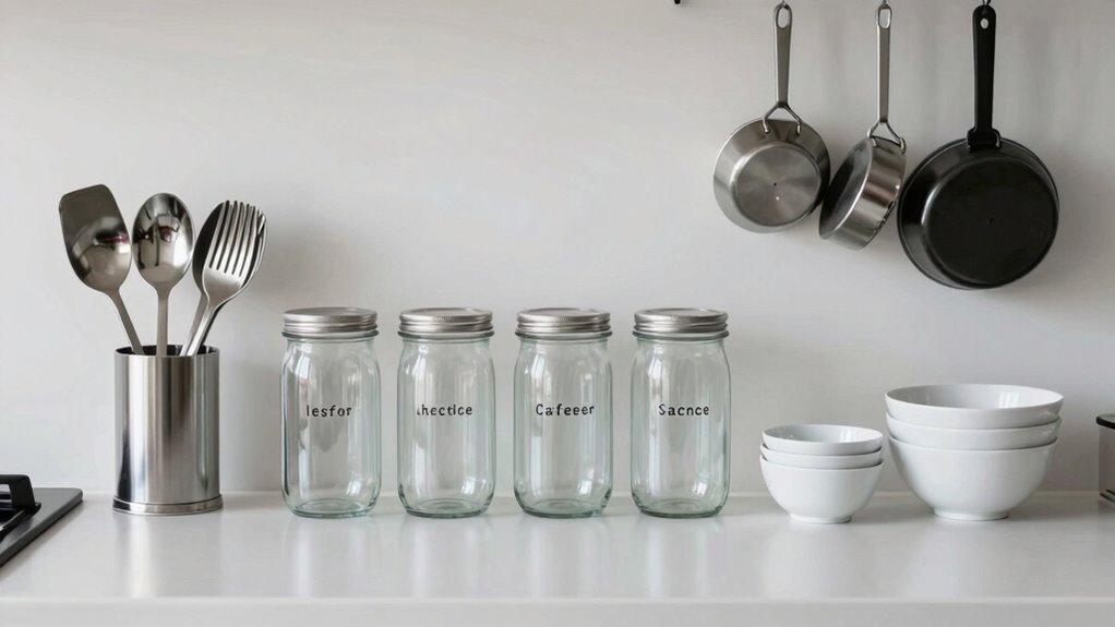 organized utensil storage efficiency