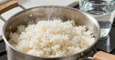 perfect rice through timing