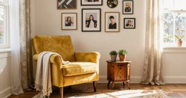 personalized rental space decor