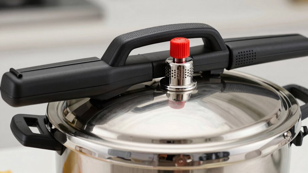 pressure cooker safety mechanisms